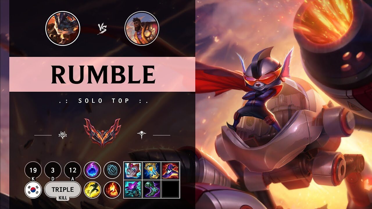 Rumble Build mùa 15: Bảng Ngọc, Cách Lên Đồ mới nhất