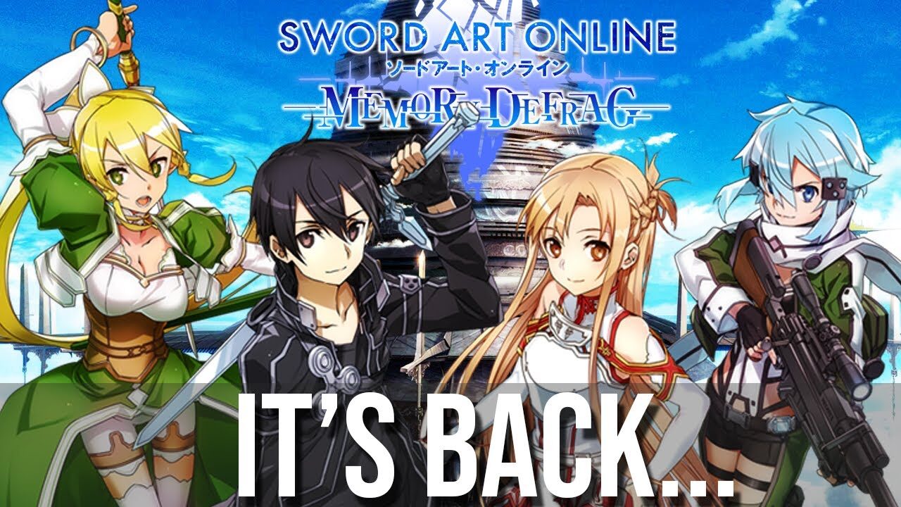 Sword Art Online Memory Defrag Is Back