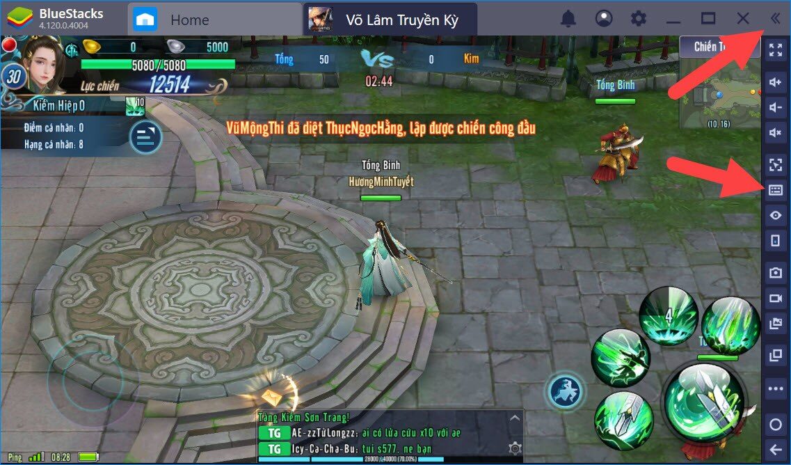 Tối ưu PVP với Game Controls trong VLTK Mobile | BlueStacks