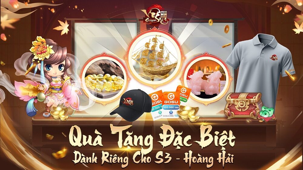 Ngạo Kiếm Vô Song Origin khai mở máy chủ mới Hoàng Hải